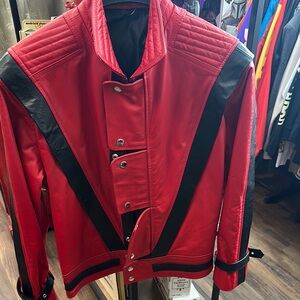 Red and Black Men's Jacket just like MJ